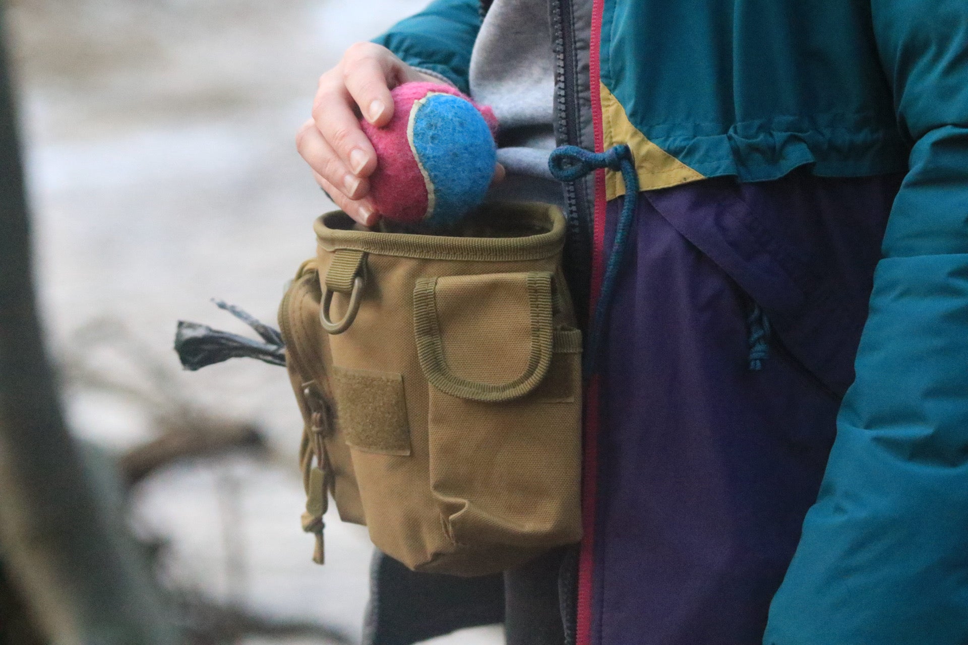 Tactical Waist Pouch for Dog Supplies