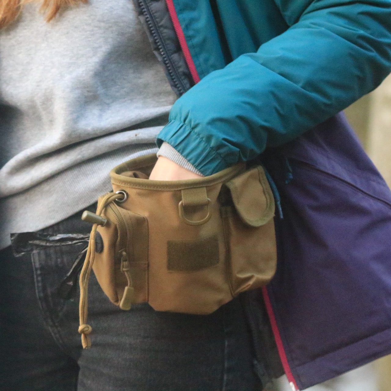 Tactical Waist Pouch for Dog Supplies