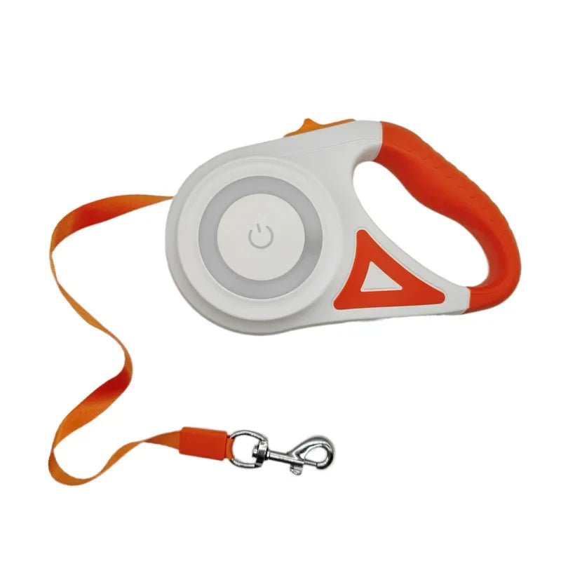 LED Retractable Dog Leash